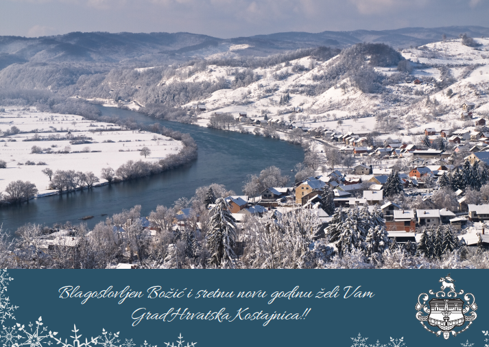 Blagoslovljen Božić i sretnu novu Godinu želi Vam Grad Hrvatska Kostajnica