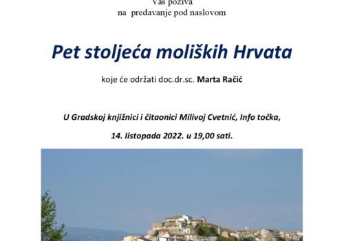 Pet stoljeća moliških Hrvata