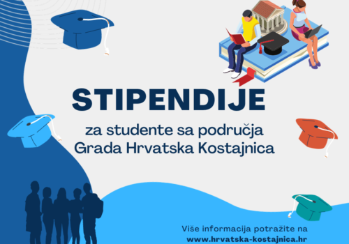 STIPENDIJE STUDENTIMA SA PODRUČJA GRADA HRVATSKE KOSTAJNICE