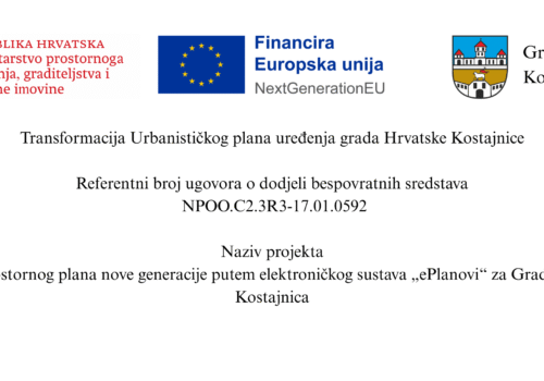 Transformacija Urbanističkog plana uređenja grada Hrvatske Kostajnice